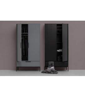 Armoire Ada pin gris