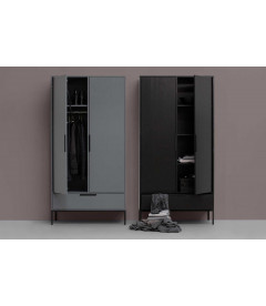 Armoire Ada pin gris