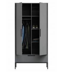 Armoire Ada pin gris