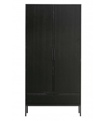 Armoire Ada pin noir