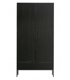 Armoire Ada pin noir