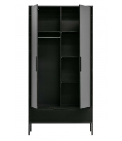 Armoire Adam pin noirWOOOD by De Eekhoorn