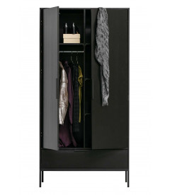 Armoire Adam pin noirWOOOD by De Eekhoorn