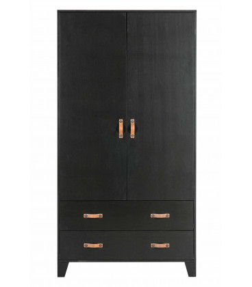 Armoire Diana pin noir