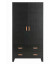 Armoire Diana pin noir