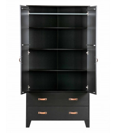 Armoire Dian pin noirWOOOD by De Eekhoorn