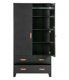 Armoire Dian pin noirWOOOD by De Eekhoorn