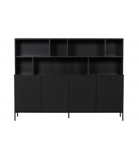 Armoire Gravure pin noir
