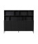Armoire Gravure pin noir