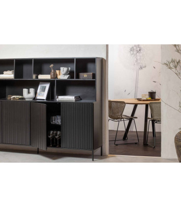 Armoire Gravure pin noirWOOOD by De Eekhoorn