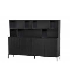 Armoire Grace pin noir