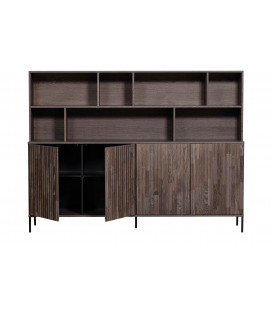 Armoire Gravure plaqué frêne expressoWOOOD by De Eekhoorn 2