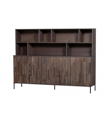 Armoire Gravure plaqué frêne expressoWOOOD by De Eekhoorn