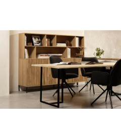 Armoire Gravure Chêne naturelWOOOD by De Eekhoorn Armoire Gravure Chêne naturelWOOOD by De Eekhoorn