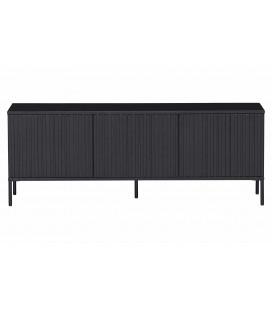 Meuble TV Grace Pin Noir 150cmWOOOD by De Eekhoorn