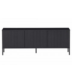 Meuble TV Grace Pin Noir 150cmWOOOD by De Eekhoorn