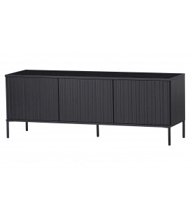 Meuble TV Grace Pin Noir 150cmWOOOD by De Eekhoorn 2