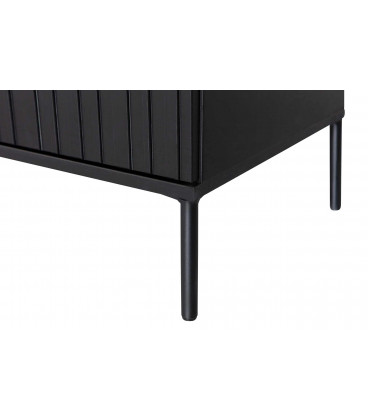 Meuble TV Grace Pin Noir 150cmWOOOD by De Eekhoorn