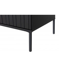 Meuble TV Grace Pin Noir 150cmWOOOD by De Eekhoorn