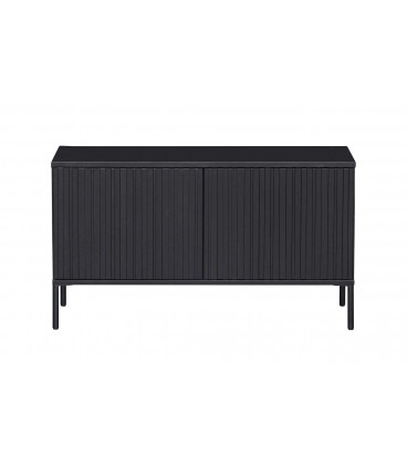 Meuble TV Grace Pin Noir 100cm