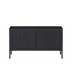 Meuble TV Grace Pin Noir 100cmWOOOD by De Eekhoorn