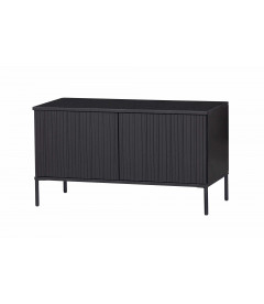 Meuble TV Grace Pin Noir 100cmWOOOD by De Eekhoorn