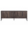 Meuble TV Grace Plaqué frêne expresso 150cm