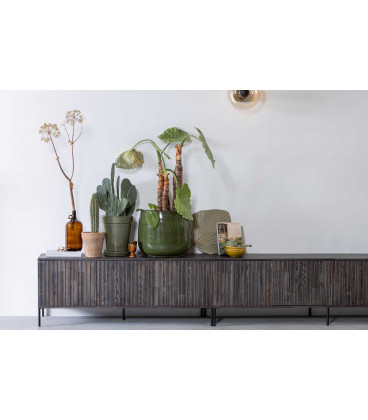 Meuble TV Grace Plaqué frêne expresso 150cmWOOOD by De Eekhoorn