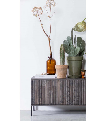 Meuble TV Grace plaqué frêne expresso 100cmWOOOD by De Eekhoorn