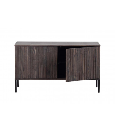 Meuble TV Grace plaqué frêne expresso 100cmWOOOD by De Eekhoorn