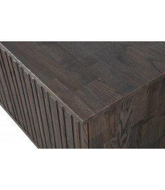 Meuble TV Grace plaqué frêne expresso 100cmWOOOD by De Eekhoorn