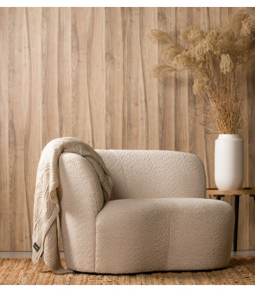 Petit canapé Stone  Gauche crèmeWOOOD by De Eekhoorn