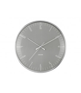 Horloge Silencieuse Karlsson Dragon Fly Gris souris