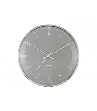 Horloge Silencieuse Karlsson Dragon Fly Gris souris