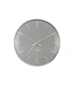 Horloge Silencieuse Karlsson Dragon Fly Gris souris