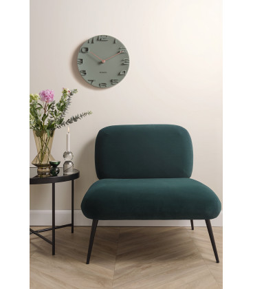 Horloge  Karlsson On the Edge gris chaud