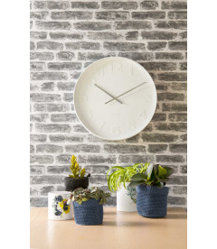 Horloge  Karlsson Mr White blanc