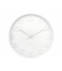 Horloge  Karlsson Mr White blanc