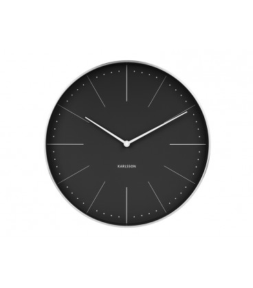 Horloge Karlsson Normann noire