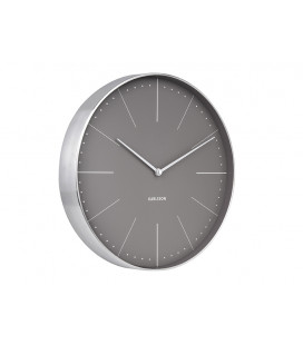 Horloge  Karlsson Normann gris chaud 2
