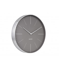 Horloge  Karlsson Normann gris chaud