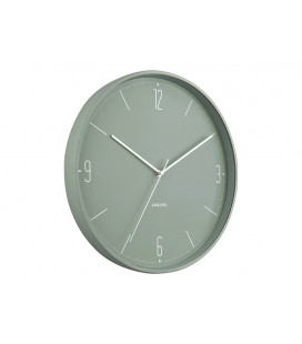 Horloge  Karlsson Numbers vert jungle 2