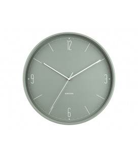 Horloge Karlsson Numbers vert jungle