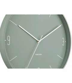 Horloge  Karlsson Numbers vert jungle