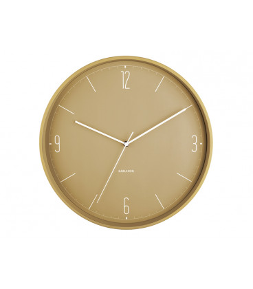 Horloge Karlsson Numbers jaune