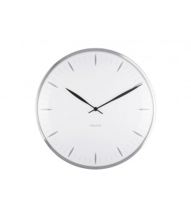 Horloge Karlsson Leaf blanc