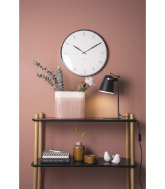 Horloge  Karlsson Leaf blanc