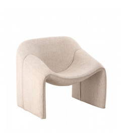 Fauteuil Luchy Beige