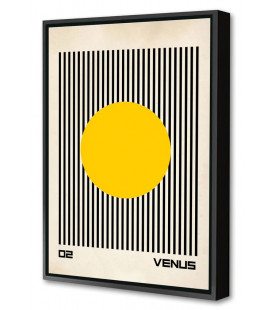 Toile+caisse américaine Bauhaus Venus 80x120cm