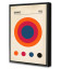 Toile+caisse américaine Bauhaus Circle 80x120cm